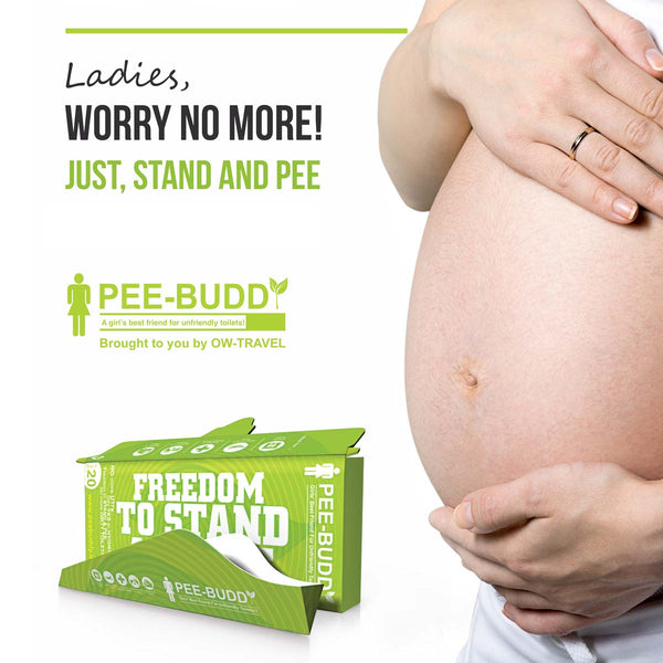 ✅ PeeBuddy by One-Wear - Disposable Female Urination Device - FREEDOM TO STAND AND PEE & WEE - For: Camping, Road Trips, Festivals and Concerts - One-Wear