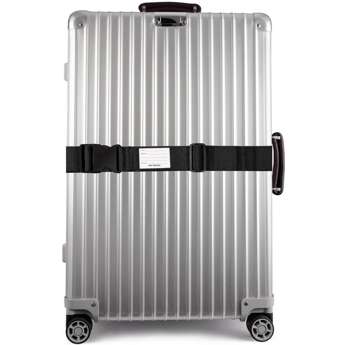 Black luggage strap clearance